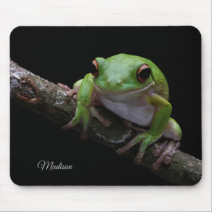 Mousepad Pad do mouse do Sapo de nome personalizado