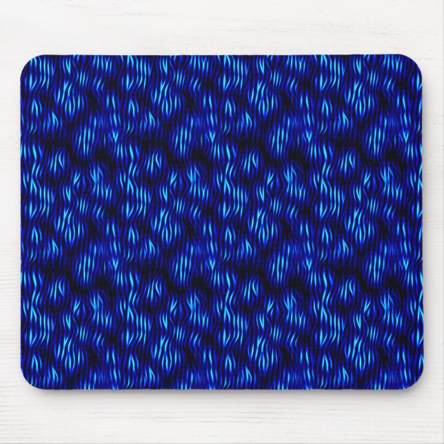 Mousepad Pad do mouse do Shimmer Azul (Frente)