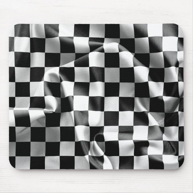 Mousepad Pad do mouse do sinalizador verificado (Frente)