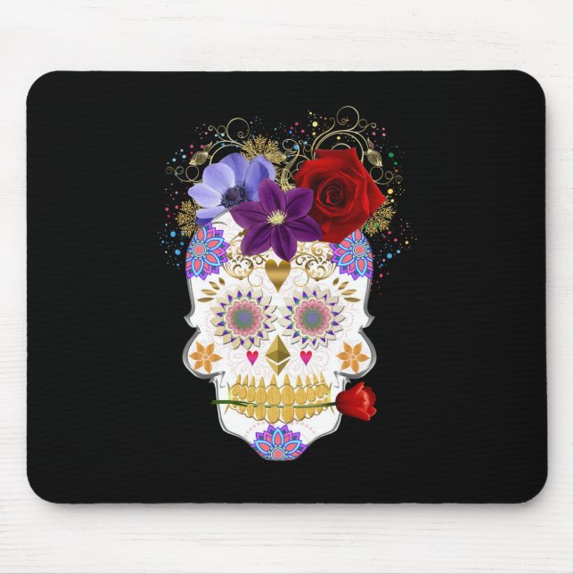 Mousepad Pad do mouse Dourado (Frente)