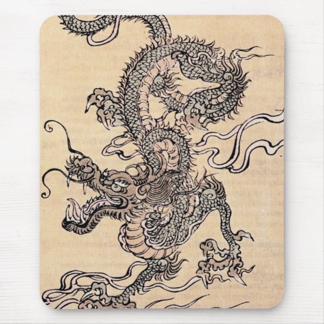 Mousepad Pad do mouse Dragon Japonês (Frente)