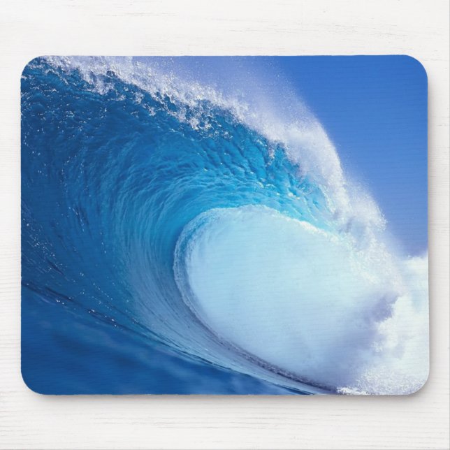 Mousepad Pad do mouse em onda de queda (Frente)