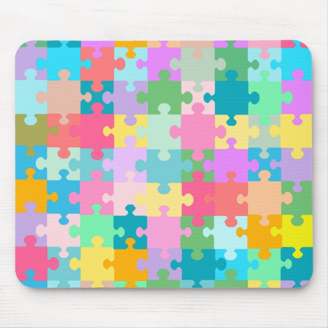Mousepad Pad do mouse em puzzle (Frente)