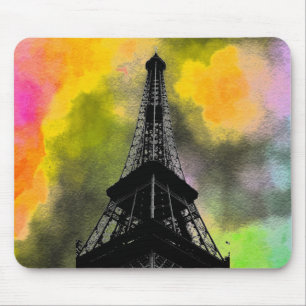 Mousepad Pad do mouse em torre Eiffel