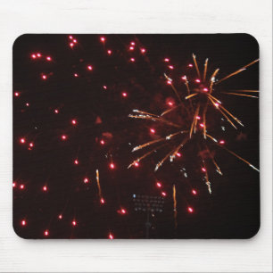 Mousepad Pad do mouse Fireworks