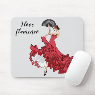Mousepad Pad do mouse Flamenco personalizado