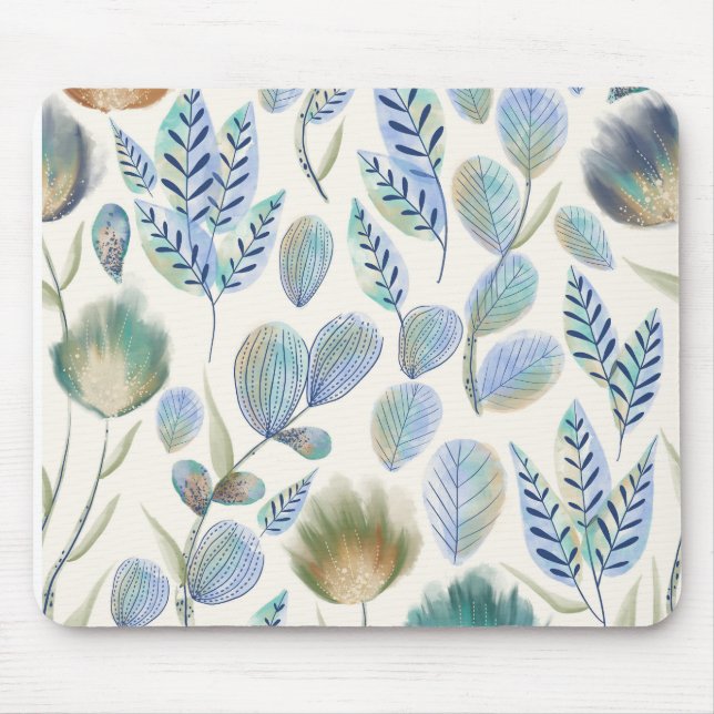 Mousepad Pad do mouse Floral (Frente)