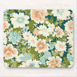 Mousepad Pad do mouse Floral Flow