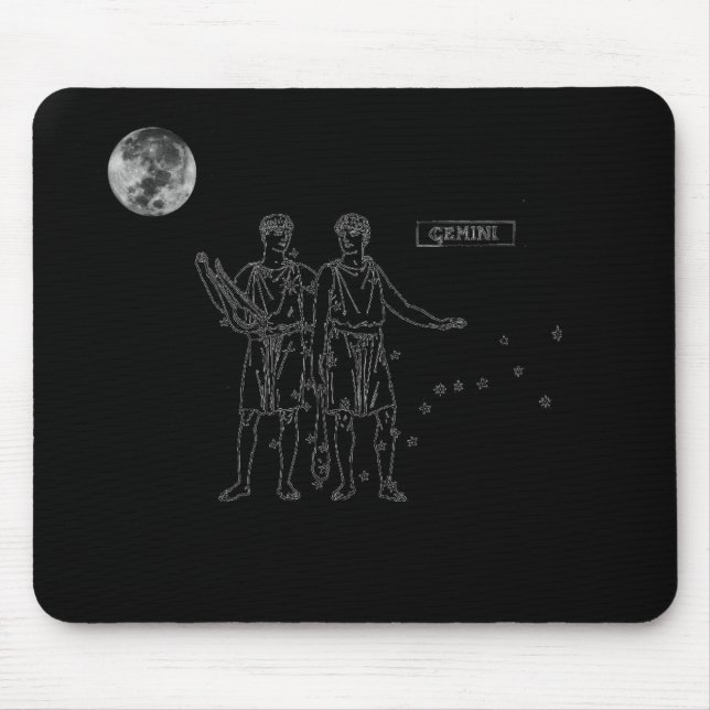 Mousepad Pad do mouse Gemini (Frente)
