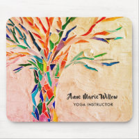 Pad do Mouse Instrutor Rainbow Tree Yoga