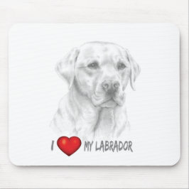 Mousepad Pad do mouse Labrador Retriever