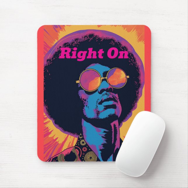 Mousepad Pad do mouse legal/retrorativo (Com mouse)
