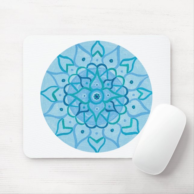 Mousepad Pad do mouse Mandala (Com mouse)