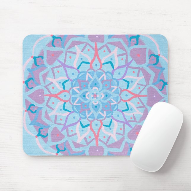 Mousepad Pad do mouse Mandala (Com mouse)