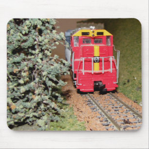 Mousepad Pad do Mouse Nº 9 do Modelo de Caminho de Ferro