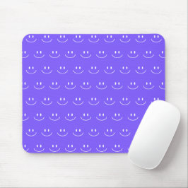Mousepad Pad do mouse Neon Blue Smile