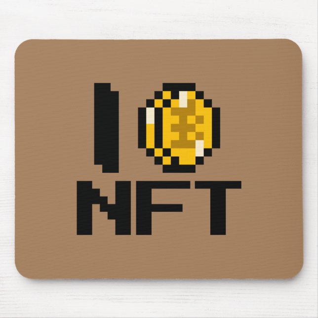 Mousepad Pad do mouse NFT Bossica (Frente)