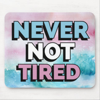 Mousepad Pad do mouse nunca cansado