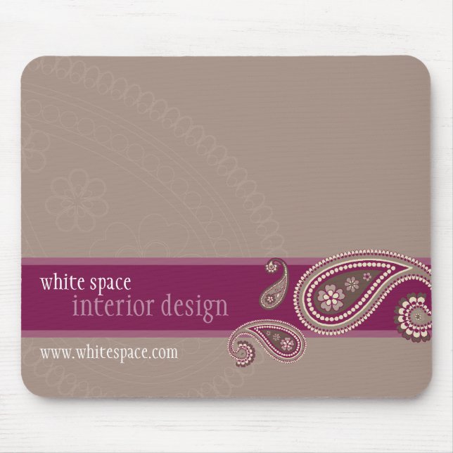 Mousepad PAD DO MOUSE: Paisley 3 (Frente)