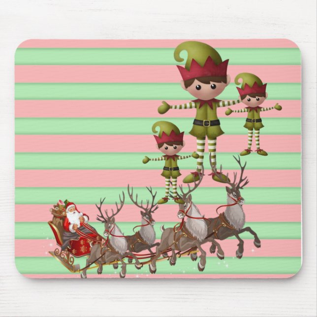 Mousepad Pad do mouse papai noel (Frente)