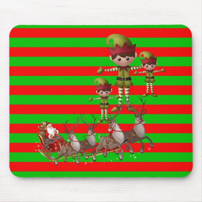 Mousepad Pad do mouse papai noel (Frente)