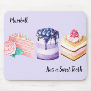 Mousepad Pad do mouse para alguém com um dente doce