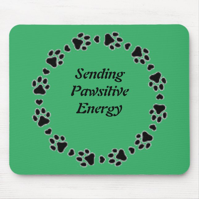 Mousepad Pad do mouse pawsitivo de Sommer Hamilton (Frente)