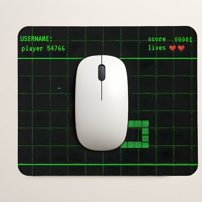 Mousepad Pad do mouse personalizado do jogo de Cobra - Nome (Criador carregado)