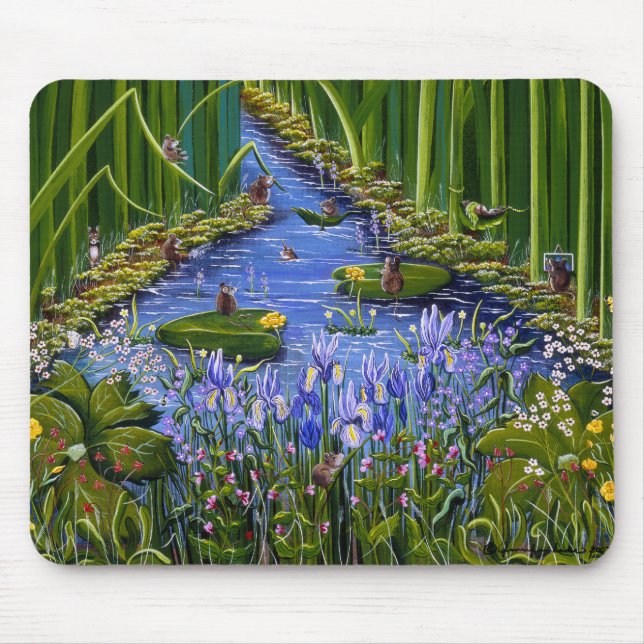 Mousepad Pad do mouse..."Por que não um mouse Pad?" (Frente)