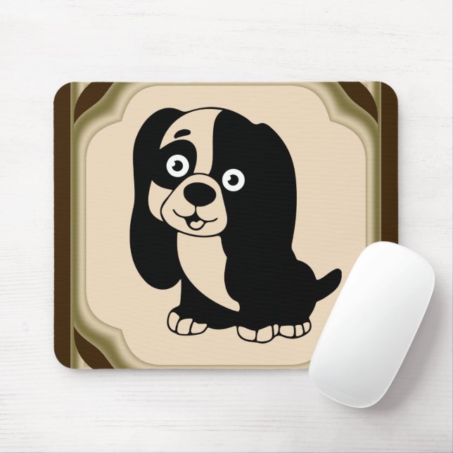 Mousepad Pad do mouse puppy (Com mouse)
