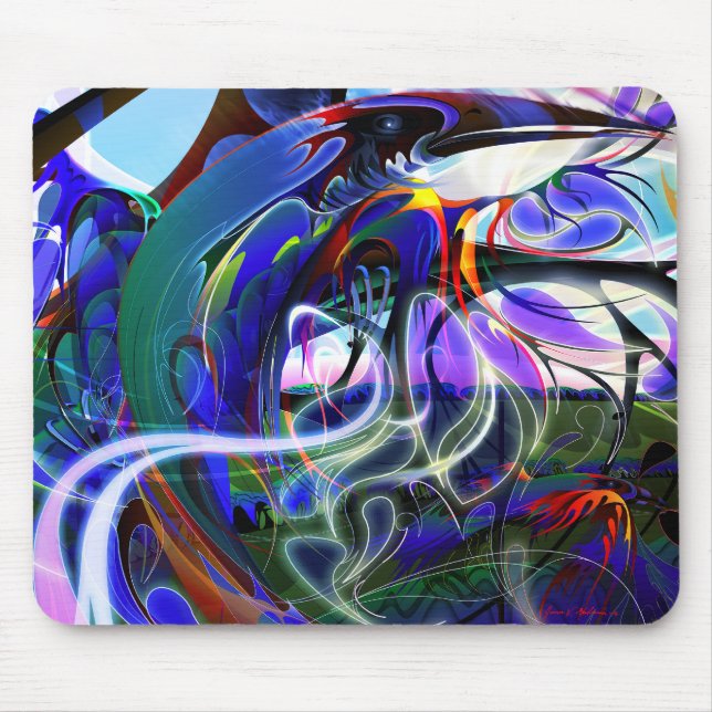 Mousepad Pad do mouse 'Raptor' (Frente)