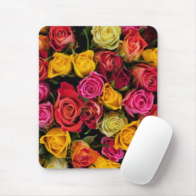 Mousepad Pad do mouse rosa (Com mouse)