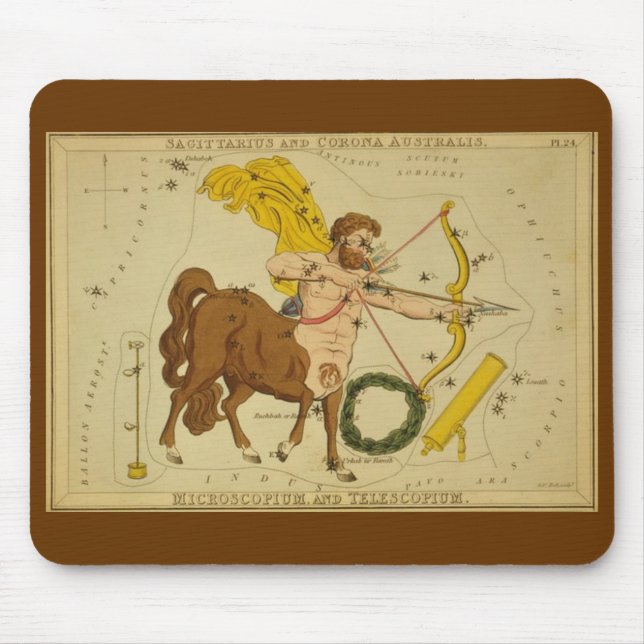 Mousepad Pad do mouse Sagittarius (Frente)