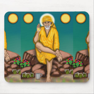 Mousepad Pad do mouse Sai Baba