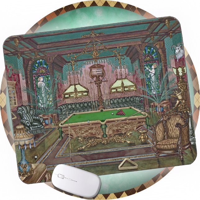 Mousepad PAD DO MOUSE - Sala de Piscinas - Perkins Harnly (Criador carregado)