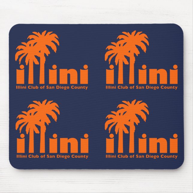 Mousepad Pad do mouse San Diego Illini (Frente)