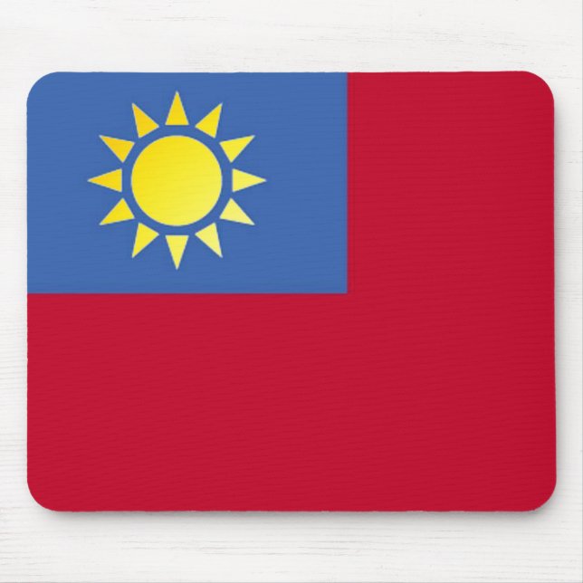 Mousepad Pad do mouse Sun amarelo (Frente)