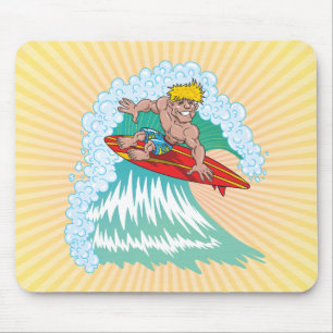 Mousepad Pad do mouse Surfer da Califórnia