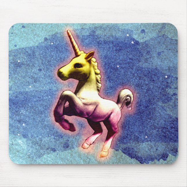 Mousepad Pad do mouse Unicorn (Frente)