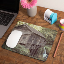 Pad do mouse Vintage Wooden Grist Mill