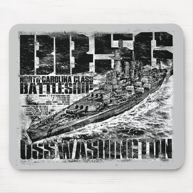Mousepad Pad do Mouse Washington (Frente)