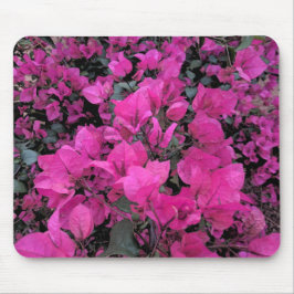 Mousepad Pad do mouse Watercolor Bougainvillea