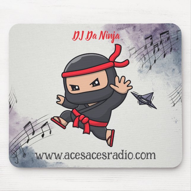 Mousepad Pad do Rato AcesRadio (Frente)
