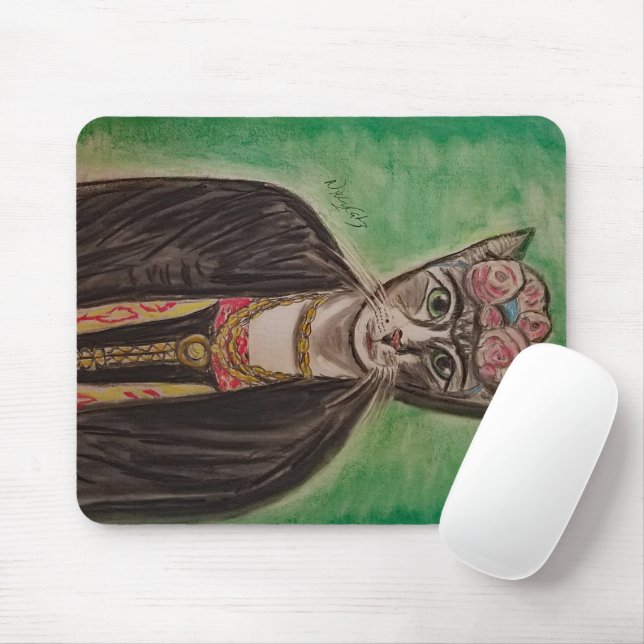Mousepad Pad do Rato Catlo Felino (Com mouse)