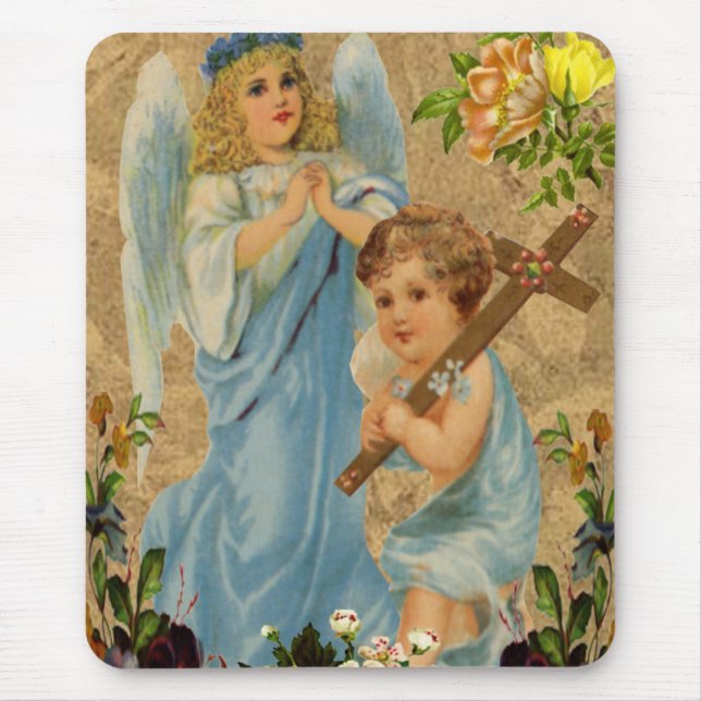 Mousepad Pad do Rato das Crianças Anjos (Frente)