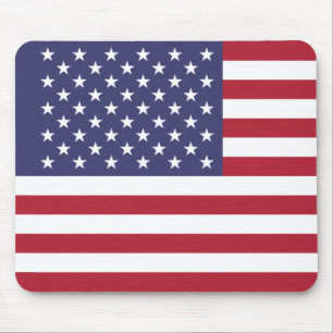 Mousepad Pad do Rato de Bandeira Americano Patriótico