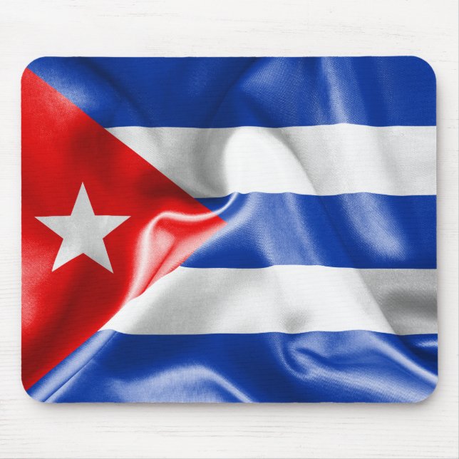 Mousepad Pad do Rato de Bandeira Cuba (Frente)