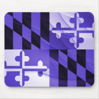 Pad do Rato de Bandeira do Estado de Maryland Balt
