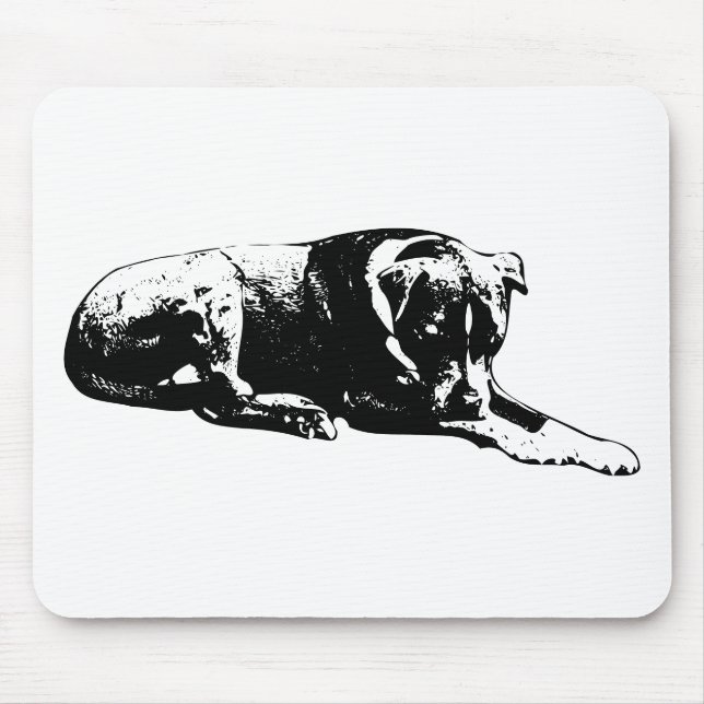 Mousepad Pad do Rato de Cão Estúdio (Frente)