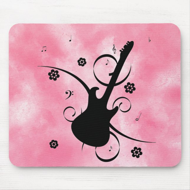 Mousepad Pad do rato de guitarra (Frente)